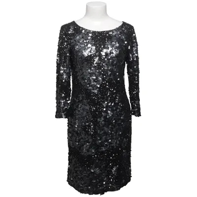 Cocktail dress (Black, Silver) from Haust Polyamide, Polyester