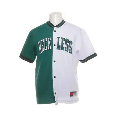 Baseballtrøje (Grøn, Hvid) fra FSBN Polyester