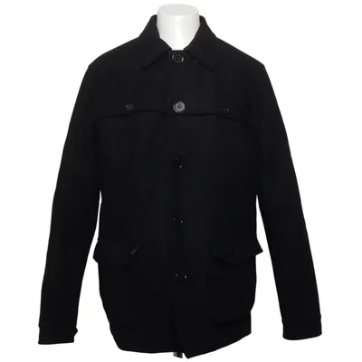 Coat (ADELBERT SOLID PEA COAT) from WeSC Polyamide, Polyester, Viscose, Wool