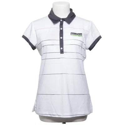Poloshirt (Wit, Meerkleurig) van Adidas Golf Elastaan, Polyester