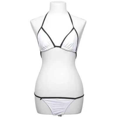 Bikini (Vit, Svart) från New Look Elastan, Nylon, Polyester