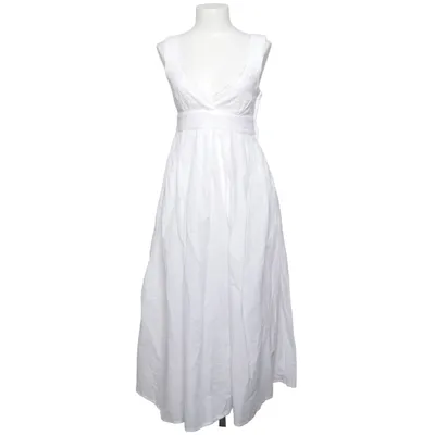 Maxi dress (White) from L.O.G.G by H&M Cotton