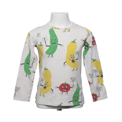 Long sleeve T-shirt (White, Multicolored) from Mini Rodini Cotton, Elastane