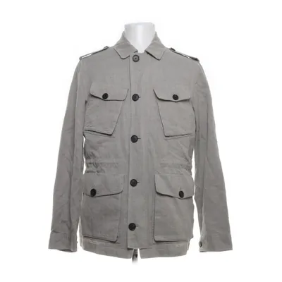 Safarijacka (Grå) från Hackett London Bomull, Linne, Polyester, Skinnimitation