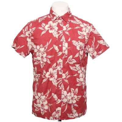 Korte mouwen shirt (Rood, Wit) van American Eagle Katoen, Elastaan