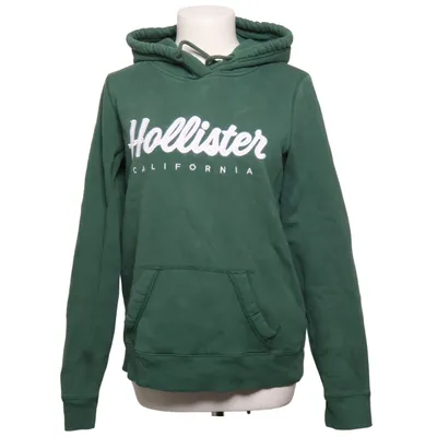 Huvtröja (Grön) från Hollister Bomull, Polyester