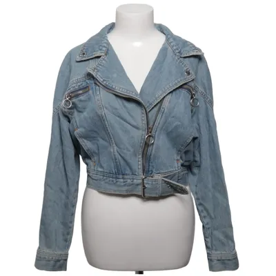 Bikerjacka (Blå) från Dilvin Jeans Bomull