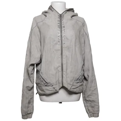 Jacke (Grau) von Nu Baumwolle, Elasthan, Leinen, Polyester