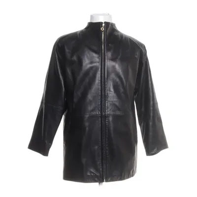 Leather jacket (Black) from Ellen Tracy