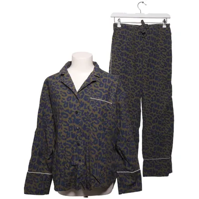 Pyjama (Groen, Blauw, Meerkleurig) van Vivi Mari Katoen, Tencel