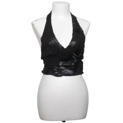 Neckholder Top (Schwarz) von Peppermayo Polyester