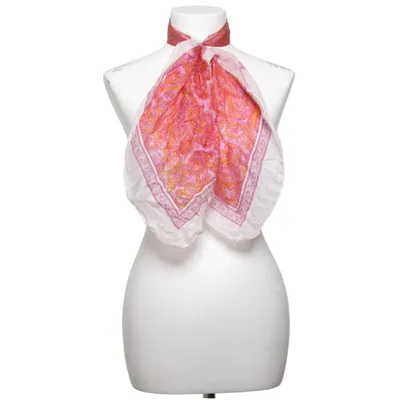 Châle (Rose, Orange) de Indiska Soie