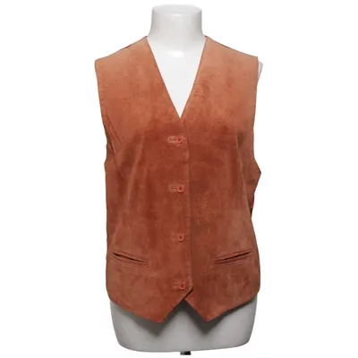 Gilet en cuir (Marron) de Cappuccini Cuir