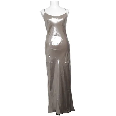 Långklänning (Grå) från Massimo Dutti Studio Polyester