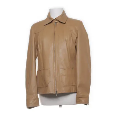 Leather jacket (Beige) from Clone Leather