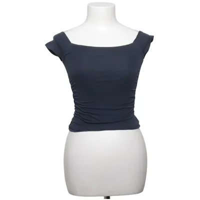 Crop top (Blå) fra Subdued Bomuld, Elastan