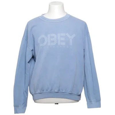 Collegetröja (Blå) från Obey Bomull, Polyester