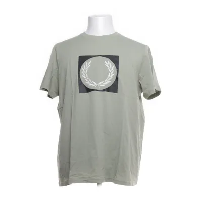 T-shirt (Grön, Vit, Svart) från Fred Perry Bomull, Elastan