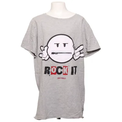 T-shirt (Rock It) van Smiley World Katoen, Polyester