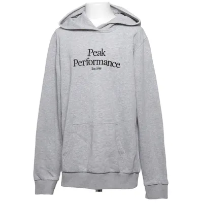 Hoodie (Gray) from Peak Performance Cotton, Polyester