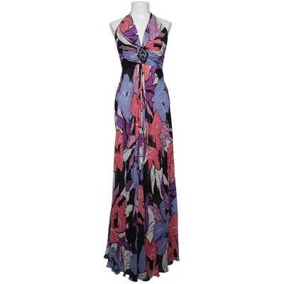 Halterneckklänning (Lila, Rosa, Flerfärgad) från Donna Ricco Polyester, Silke