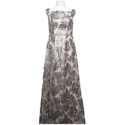 Aftenkjole (Beige, Sølv) fra Carmen Marc Valvo Polyester