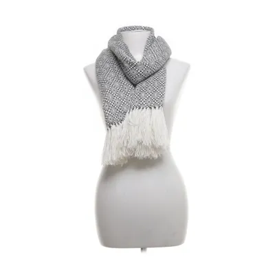 Scarf (Black, White) from Alpaca