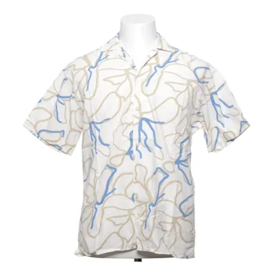 Chemise à manches courtes (Blanc, Bleu, Marron) de Premium by Jack & Jones Coton, Viscose