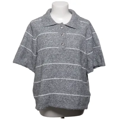 Trui (Grijs, Wit) van Fransa Acryl, Elastaan, Gerecycled polyester, Wol