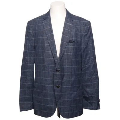 Blazer (Blå, Grå) fra Hugo Boss Acetat, Linned, Viscose, Uld