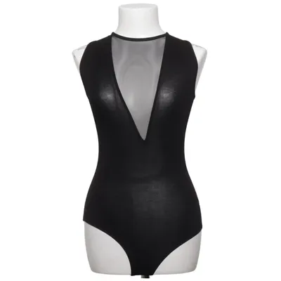 Body (Sort) fra Miss Selfridge Petites Elastan, Polyamid, Viscose