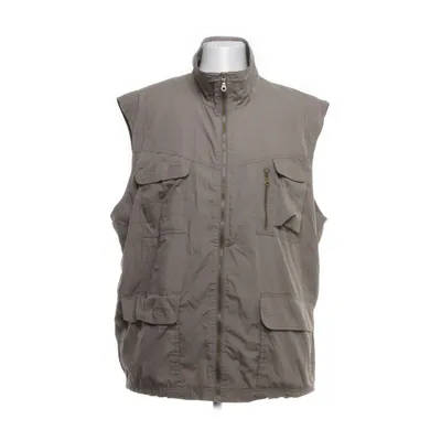 Outer vest (Beige) from Marcel Clair Cotton, Polyester