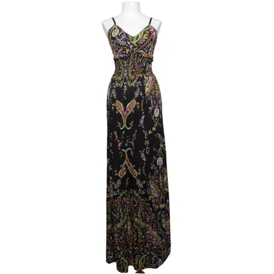 Maxi dress (Black, Multicolored)