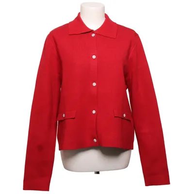 Cardigan (Rouge) de Ellos Polyester, Viscose