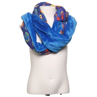 Cirkelsjal (Blå, Flerfärgad) från Babauba Bomull, Elastan, Polyester