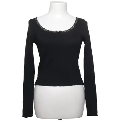 Lange mouwen shirt (Zwart) van Bik Bok Katoen, Elastaan