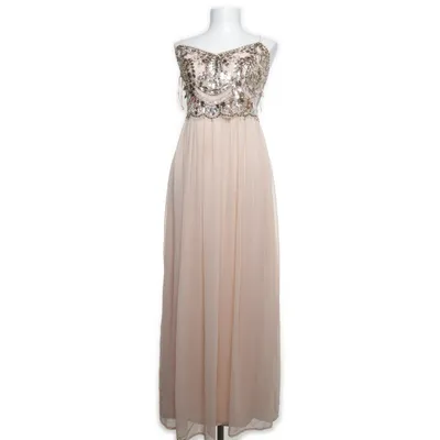 Aftonklänning (Beige) från Goddiva