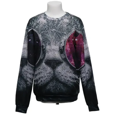 Sweatshirt (Gray, Multicolored) from Bitter Sweet Polyester