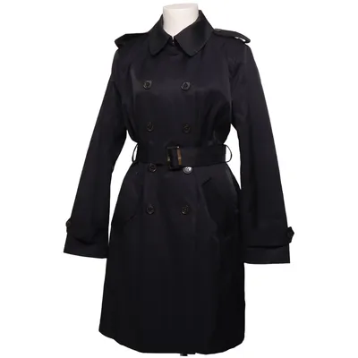 Trench coat (Blue) from Lauren Ralph Lauren Cotton, Polyester