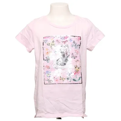 T-shirt (Roze) van Nathalie Lété x H&M Katoen
