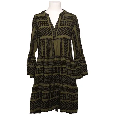 Dress (Green, Black) from Devotion Cotton