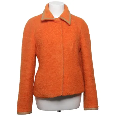 Jacket (Orange, Beige) from Iceberg Mohair, Wool