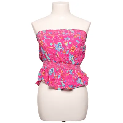 Tube top (Roze, Meerkleurig) van Hollister Viscose