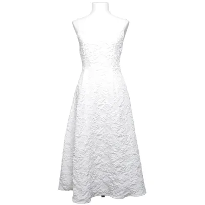 Jurk (Wit) Elastaan, Polyester