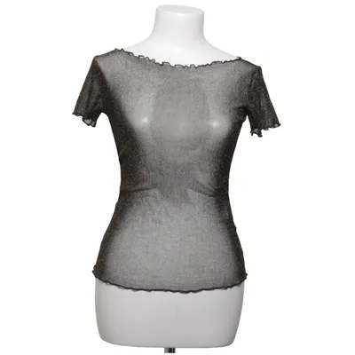 Topp (Svart, Guldfärgad) från Chiquelle Elastan, Polyester
