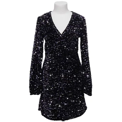Cocktailkleid (Schwarz, Lila) von Pieces Recyceltes Polyester