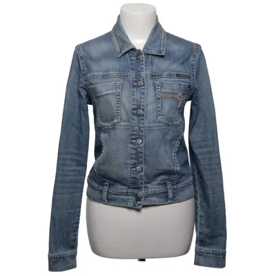 Veste en jean (Bleu) de GANT Woman Coton, Élasthane