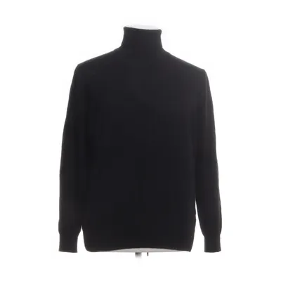 Turtleneck (Black) from Gran Sasso Wool
