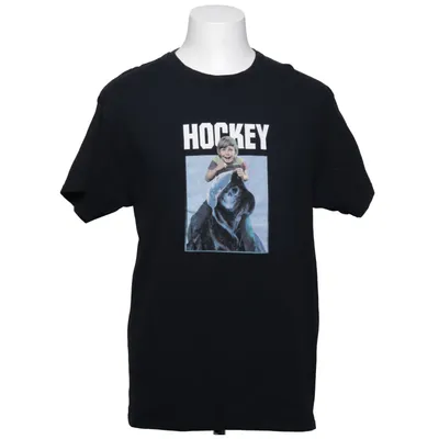 T-shirt (Noir) de Hockey Coton