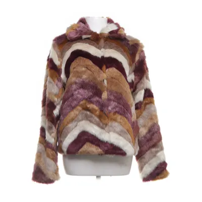 Vinterjakke (Brun, Flerfarvet) fra Mango Casual Akryl, Polyester